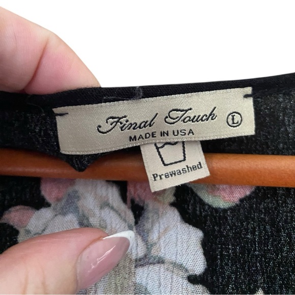 Lovestitch Black Floral Maxi Dress - Picture 6 of 6